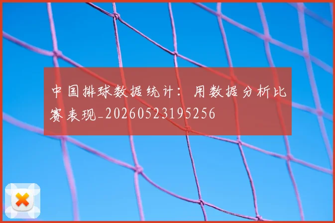 中国排球数据统计：用数据分析比赛表现_20260523195256